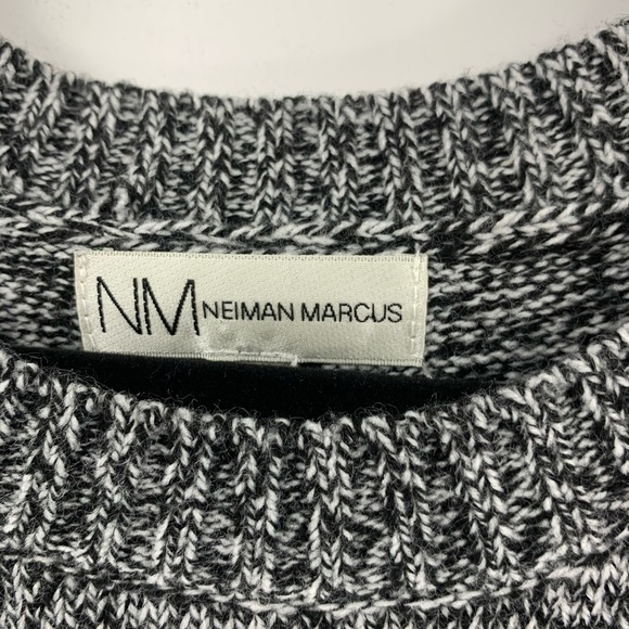 Neiman Marcus Gray Sweater Dress Large - Picture 9 of 9